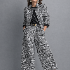 Chic Blouse and Pants Set