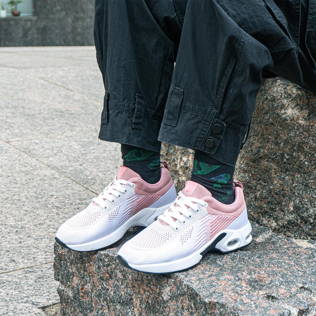 Orthopedic Shoes in White & Pink