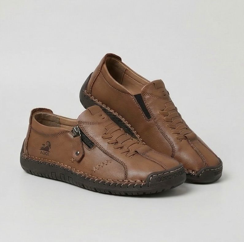 Elegant Comfort with a Practical Zipper