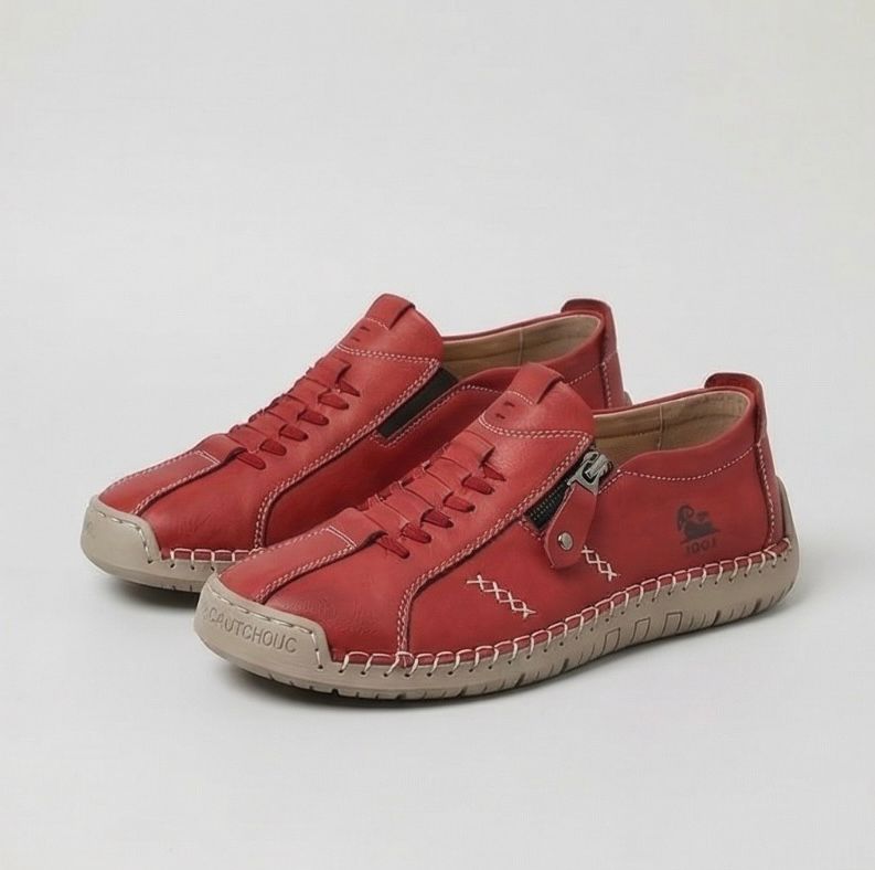 Elegant Comfort with a Practical Zipper
