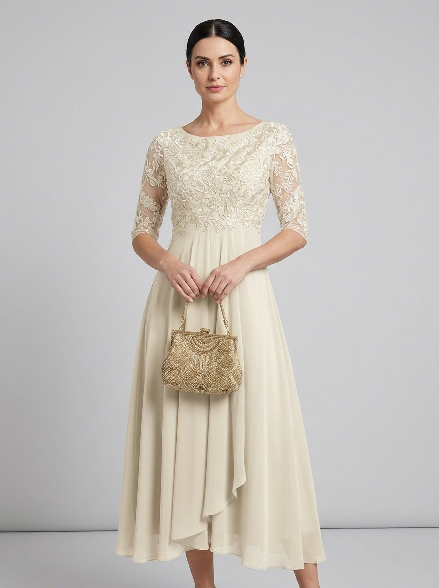 Ruched Midi Dress