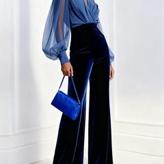 Alessia | V-Neck Stretch Jumpsuit