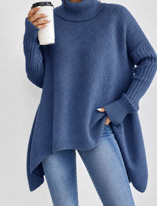 Turtleneck Knit Sweater