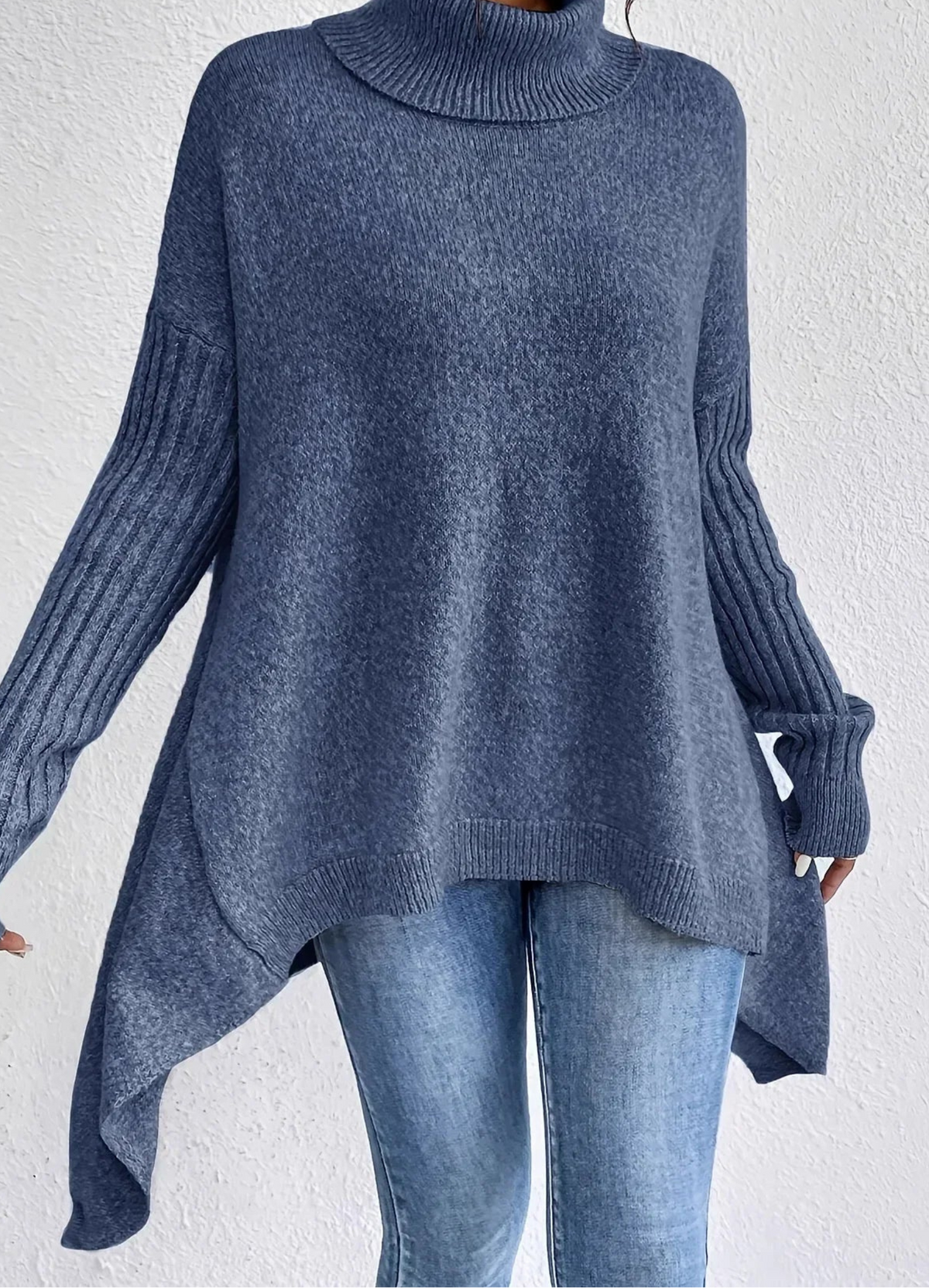 Turtleneck Knit Sweater