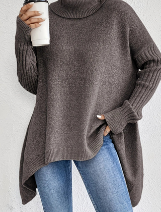 Turtleneck Knit Sweater