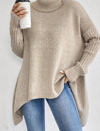 Turtleneck Knit Sweater