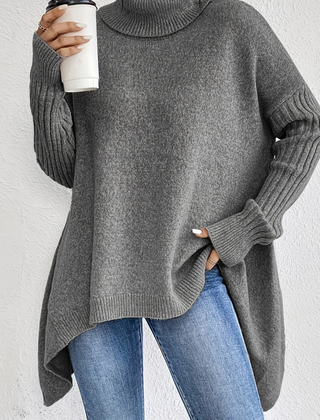 Turtleneck Knit Sweater