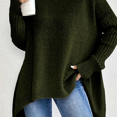 Turtleneck Knit Sweater