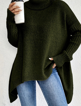 Turtleneck Knit Sweater
