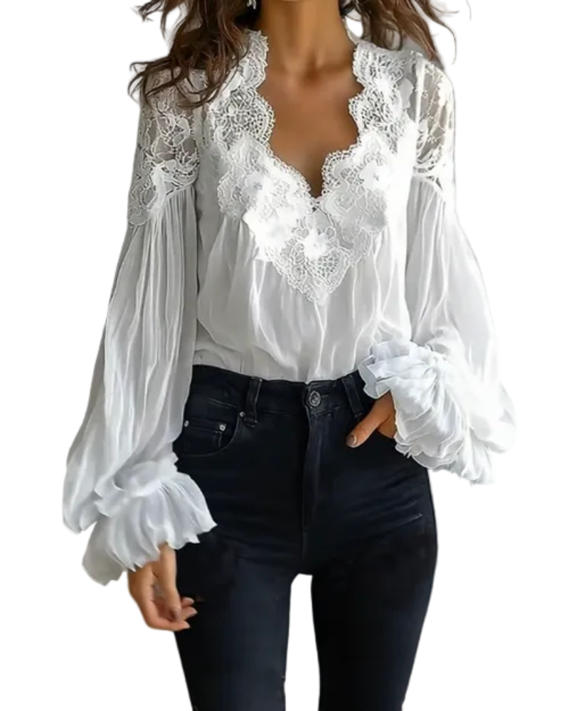 Romantic Lace Blouse