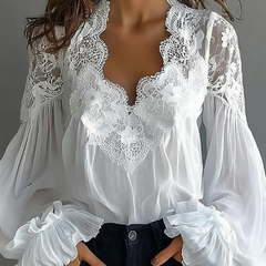 Romantic Lace Blouse