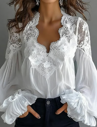 Romantic Lace Blouse