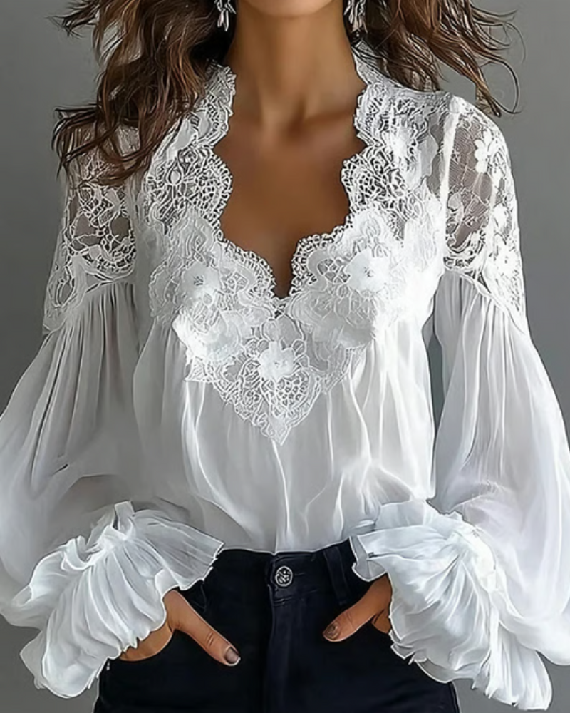 Romantic Lace Blouse
