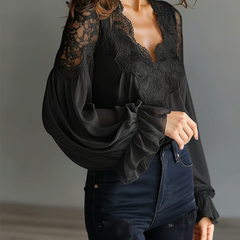 Romantic Lace Blouse