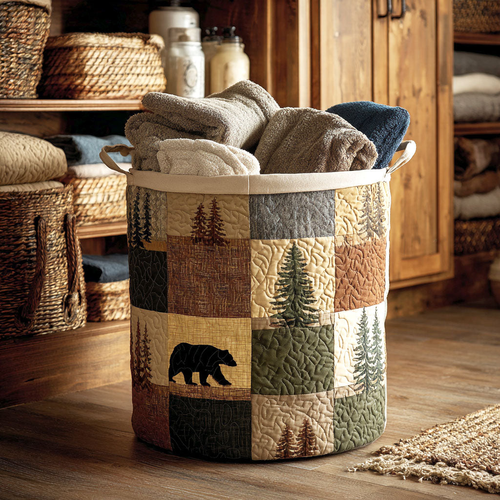 Patch Laundry Basket