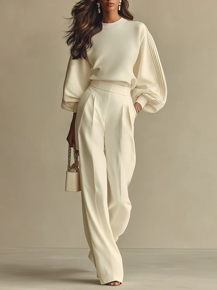 Marnie | Striped Loungewear Set