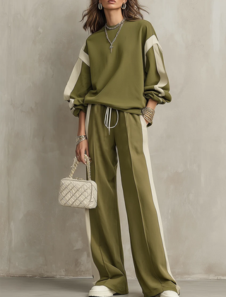Relaxed Wide-Leg Lounge Set