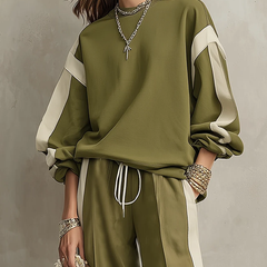 Relaxed Wide-Leg Lounge Set