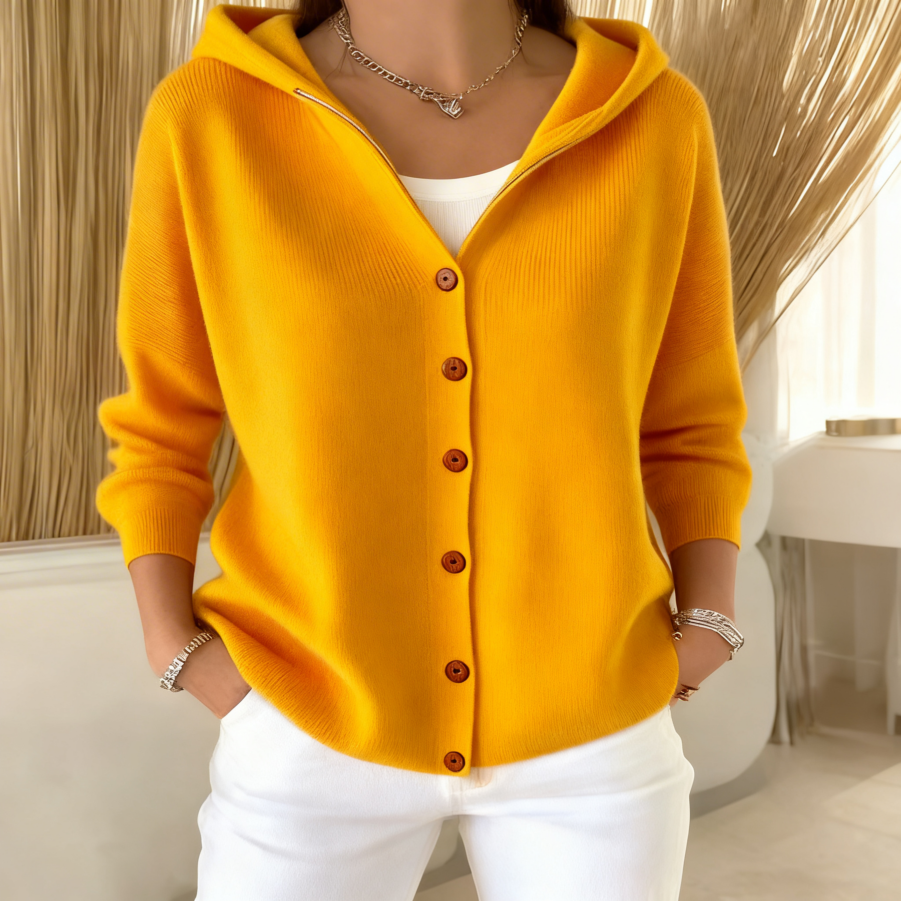 Sorina | Hooded Cardigan for Spring/Summer
