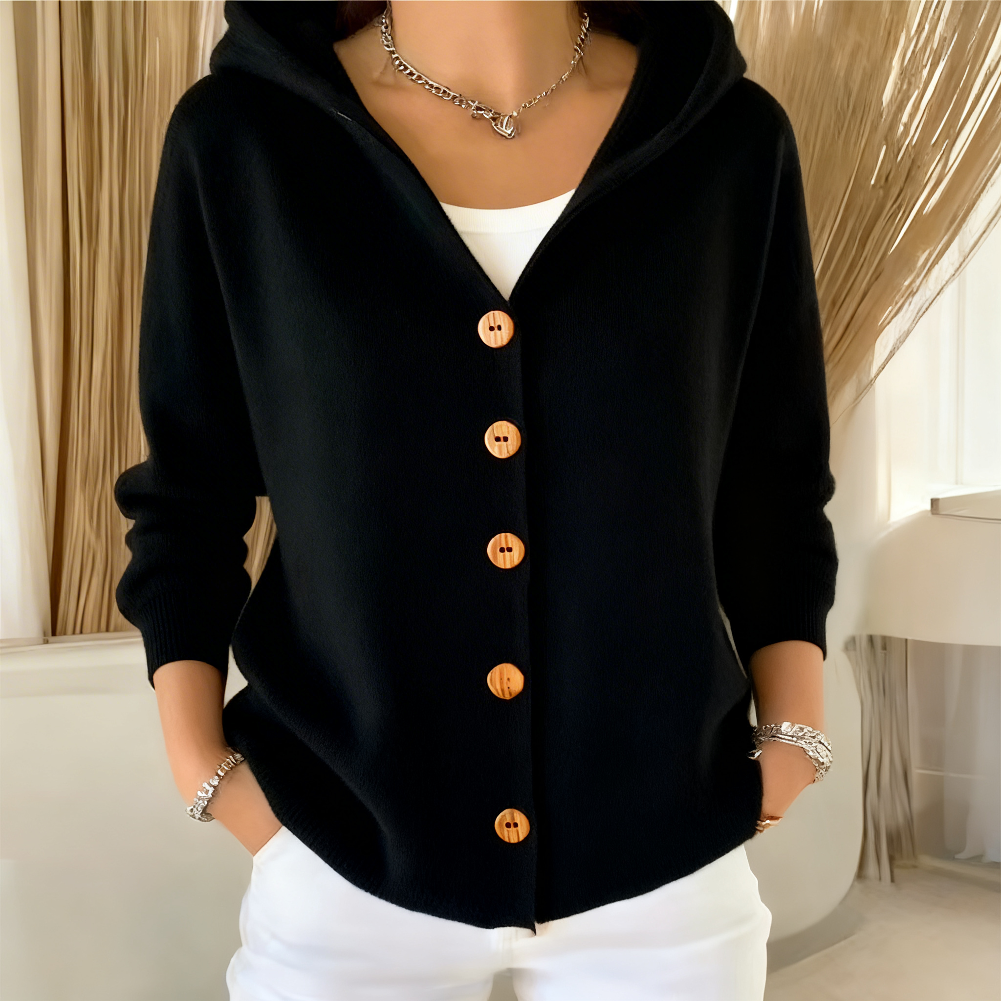 Sorina | Hooded Cardigan for Spring/Summer