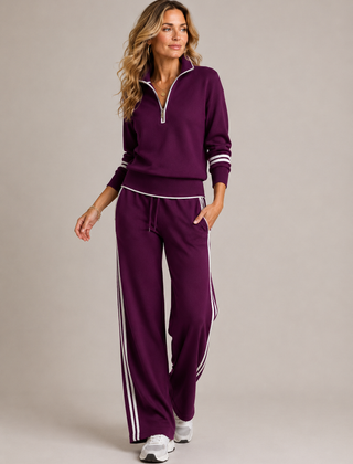 Zip Sweater Set