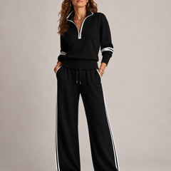 Zip Sweater Set