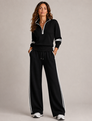 Zip Sweater Set