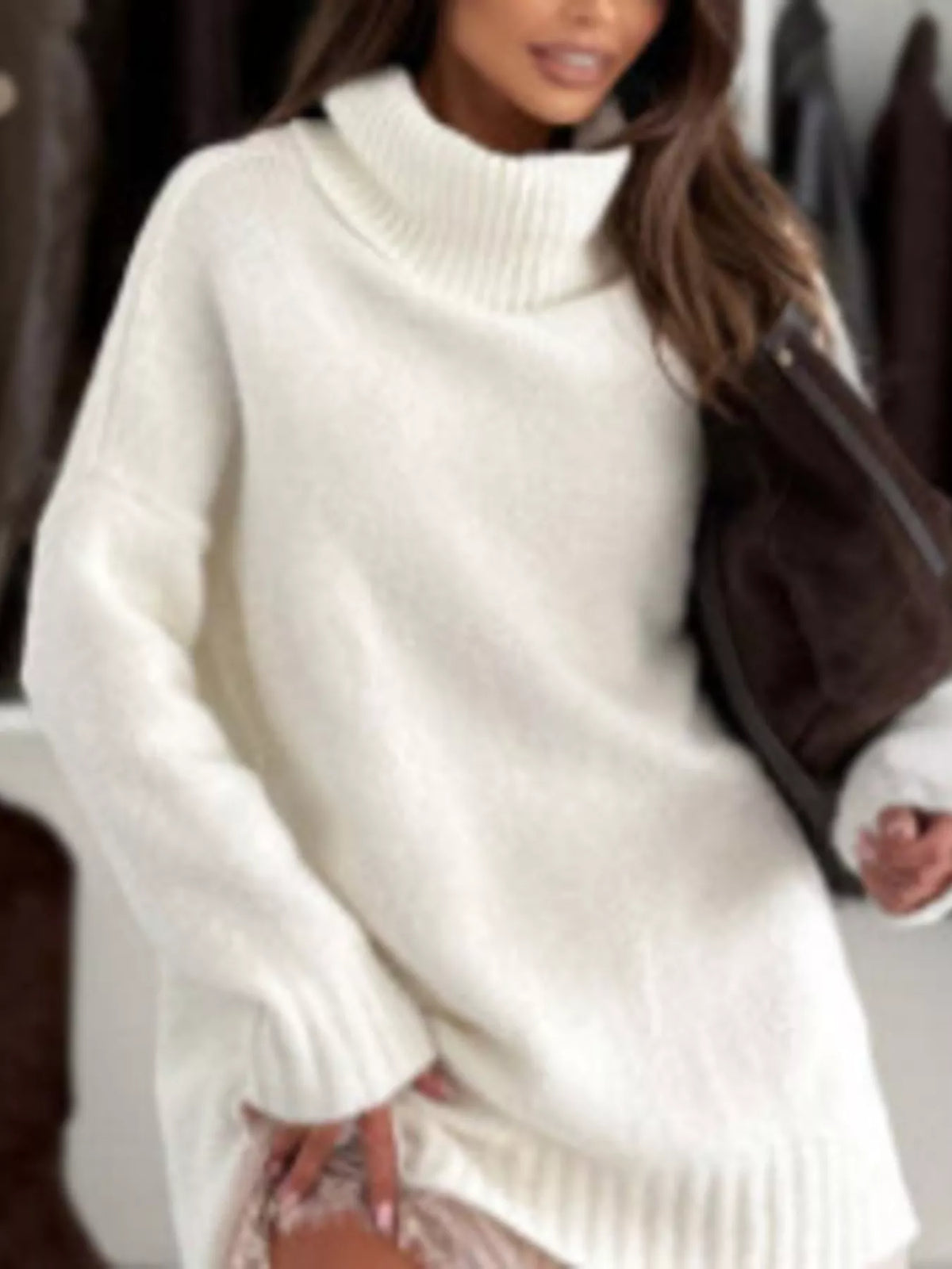 Turtleneck Oversized Sweater