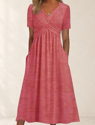 Midi Dress with Tummy Control