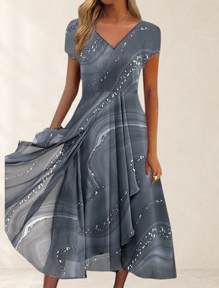 Flowing Midi Dress