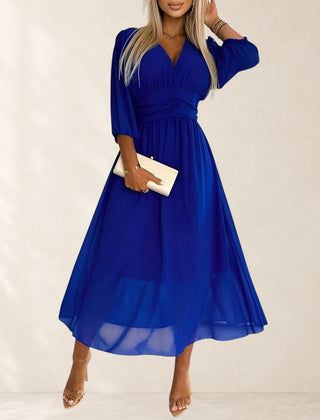 Lightweight Silky Chiffon Dress