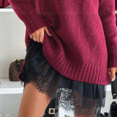 Turtleneck Oversized Sweater