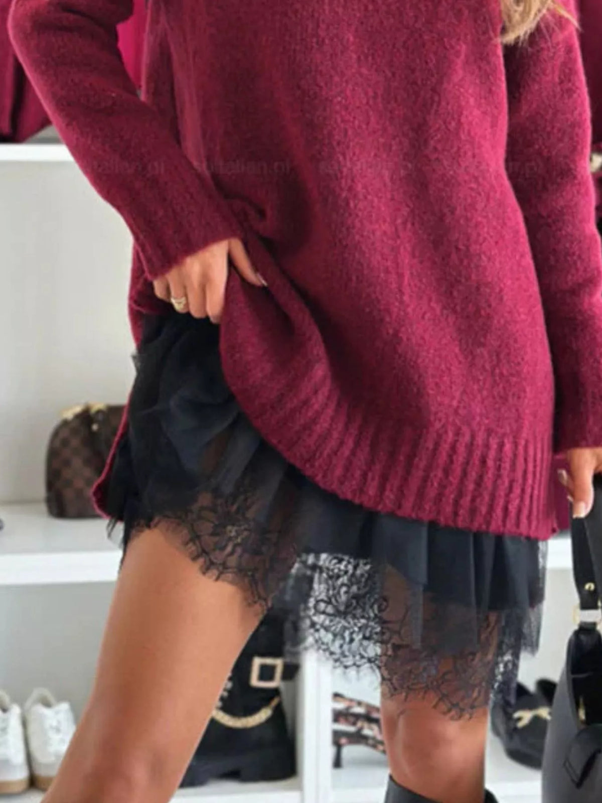 Turtleneck Oversized Sweater