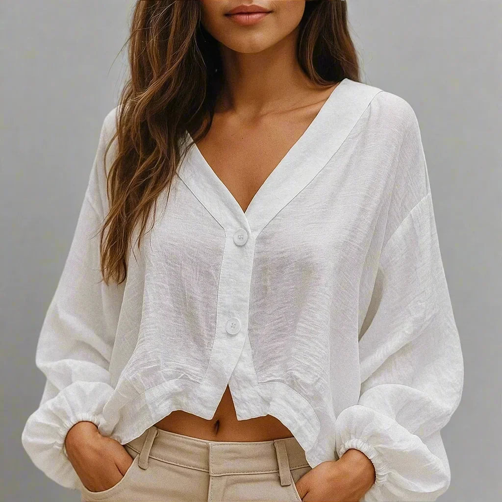 Grace Linen Blouse