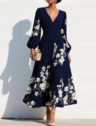 Nadine | Sweetheart-Neckline Midi Dress