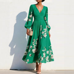 Nadine | Sweetheart-Neckline Midi Dress