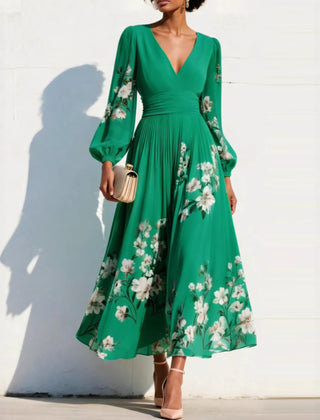Nadine | Sweetheart-Neckline Midi Dress