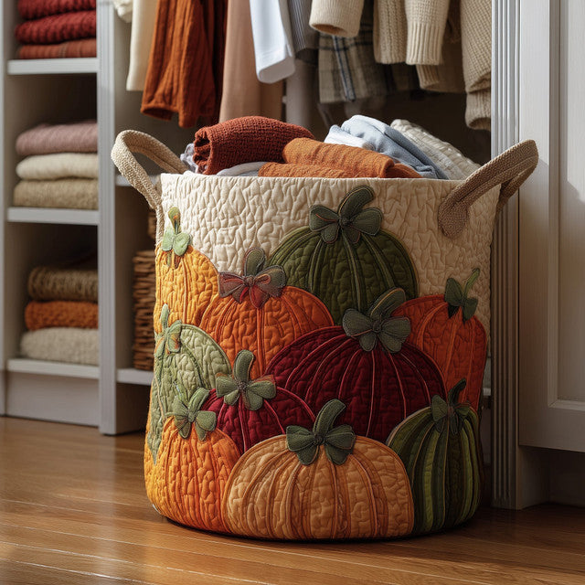 Pumpkin Laundry Basket