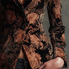 Floral Tailored Blazer