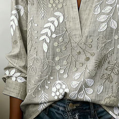 Botanical Print Blouse