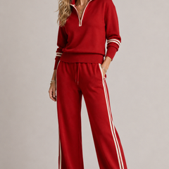 Zip Sweater Set