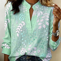 Botanical Print Blouse