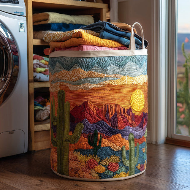 Sunset Laundry Basket