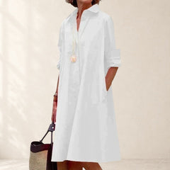 Elegant Dress With Pockets