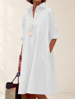Elegant Dress With Pockets