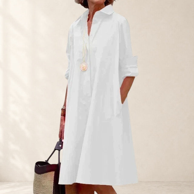 Elegant Dress With Pockets