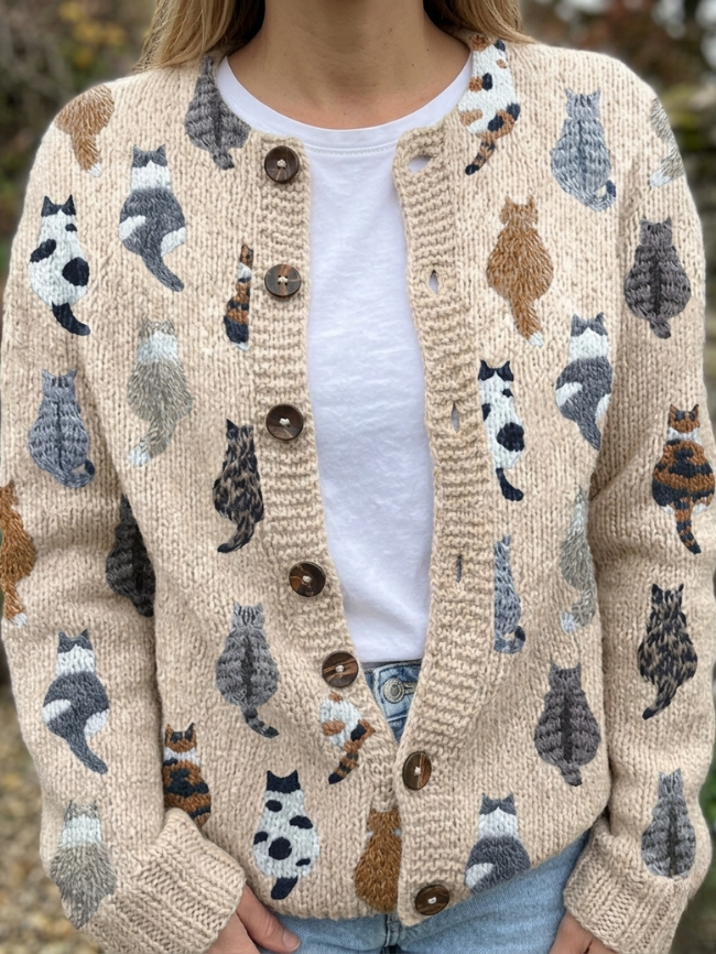 Cat Cardigan