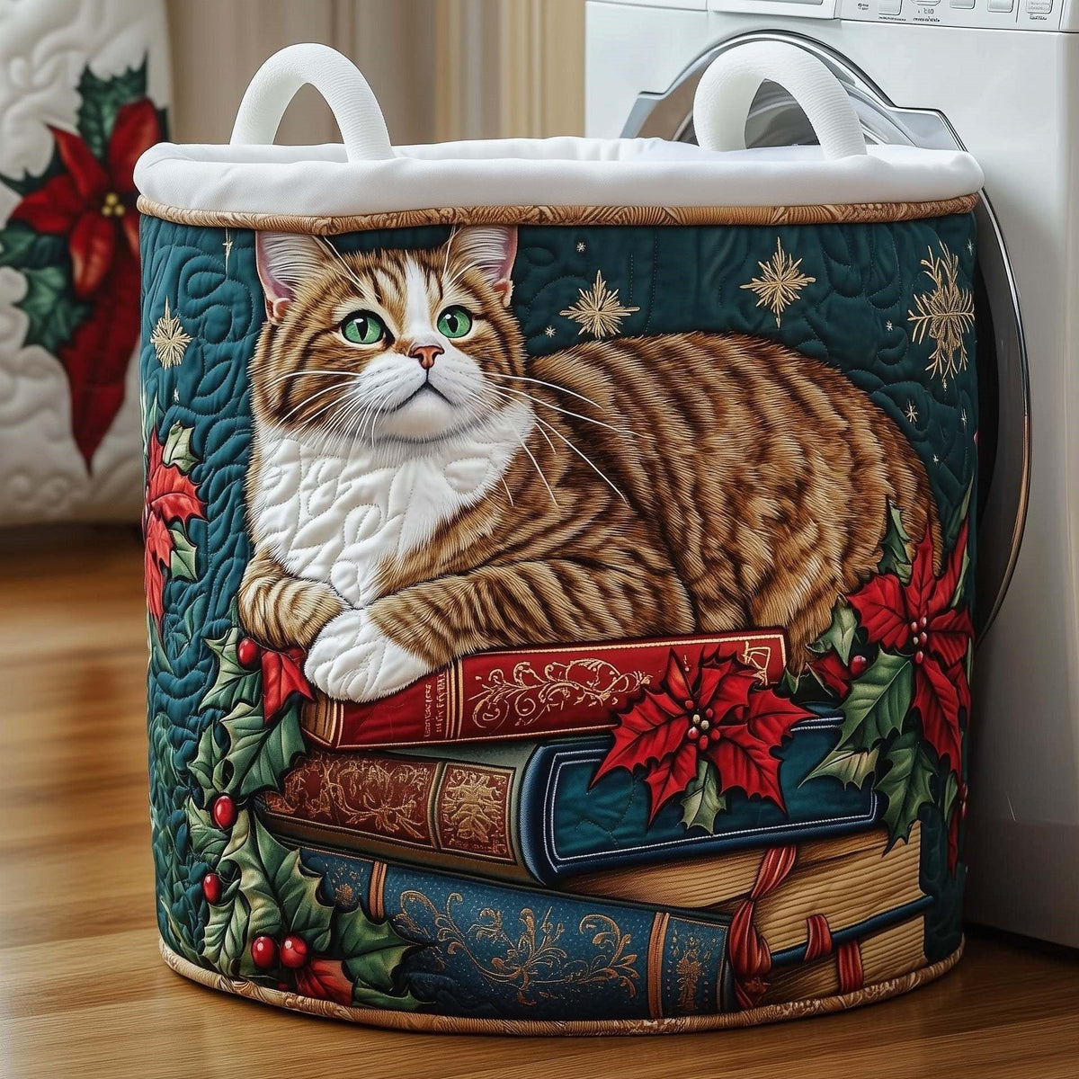 Storybook Cat Laundry Basket