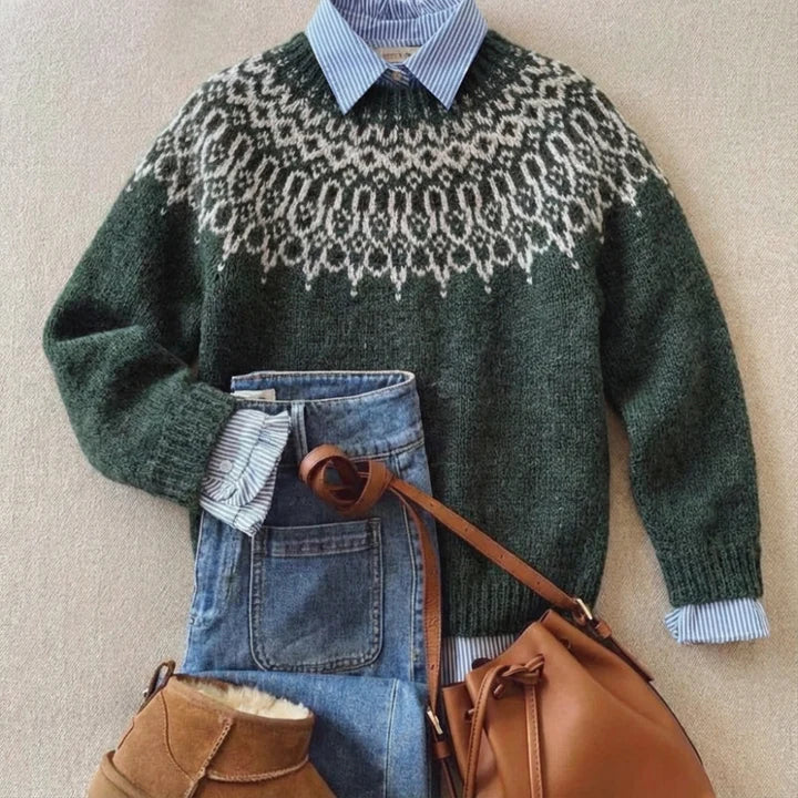 Forest Snowflake Jumper