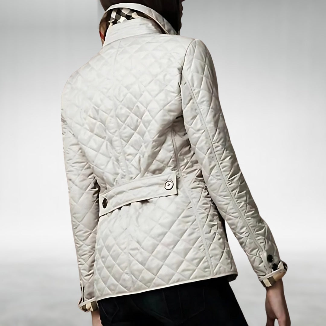 Kelley quilted jacket, back view